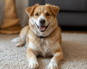 Pet stains on carpet