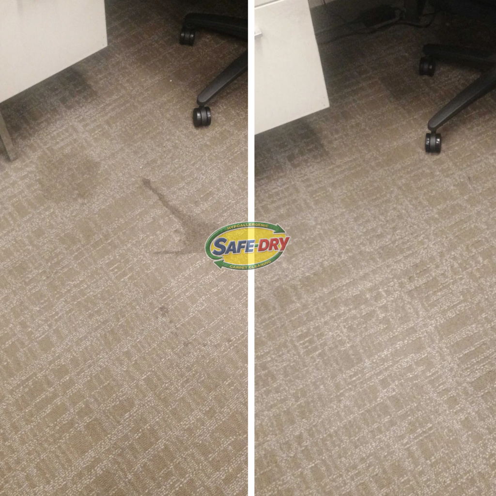 Before and After Carpet Cleaning